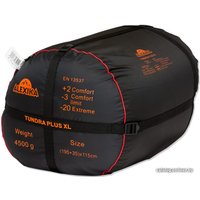 Спальный мешок AlexikA Tundra Plus XL 230 (правая молния, оливковый)