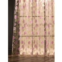 Тюль Arya Roza 300x260 8001885870629 (сиреневый/зеленый)