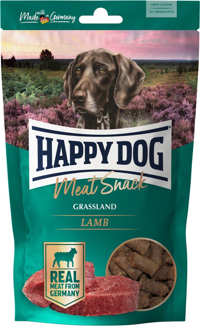 

Лакомство для собак Happy Dog Meat Snack Grassland Lamb 75 г