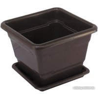 Кашпо БЗПИ 23с332-3567 (7 л, коричневый)
