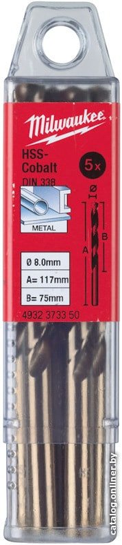 Набор сверл Milwaukee 4932373347 (5 предметов)