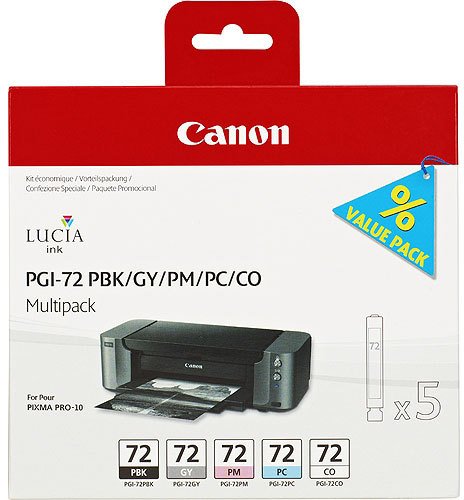 

Картридж Canon PGI-72 PBK/GY/PM/PC/CO Multi Pack [6403B007]