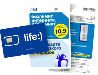 SIM-карта Life Комплект Бесконечный