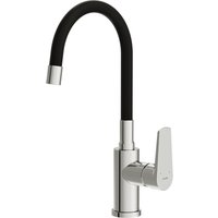 Смеситель Cersanit Moduo однорычажный с гибким изливом 64842 (хром)