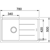 Кухонная мойка Franke BFG 611 (оникс)