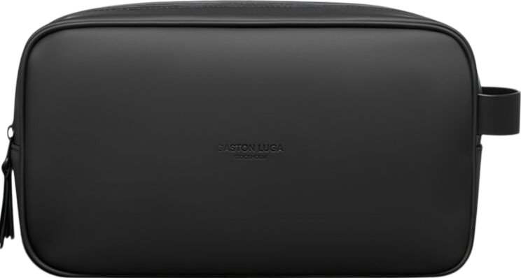 Косметичка Gaston Luga Splash Double Zipped Toiletry Bag (черный)