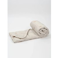 Одеяло Лен наш Лен/овечья шерсть Евро 208840 (200x220, бежевый)