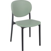 Стул Sheffilton SHT-S180 (зеленый/черный)