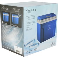 Термоэлектрический автохолодильник ZUGEL ZCR251D 25л (синий)