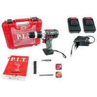 Дрель-шуруповерт P.I.T. PSR18-D1 New (с 2-мя АКБ, кейс)