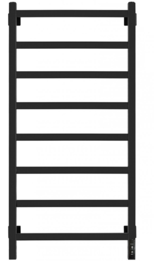 

Полотенцесушитель Granula Квадро 50x100 (терморегулятор, черный матовый)