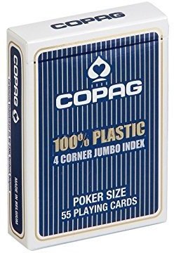 

Игральные карты Copag 4 Corner CPG-15 (синий)
