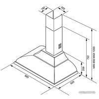 Кухонная вытяжка Smeg KC19POE