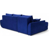 Угловой диван Sundays Home Нью-Йорк (велюр синий)