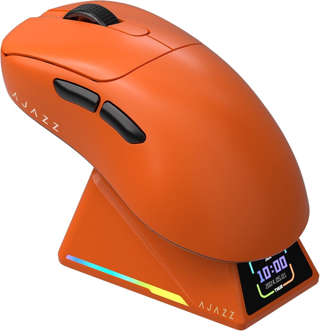 

Игровая мышь Ajazz AJ179 APEX (оранжевый)