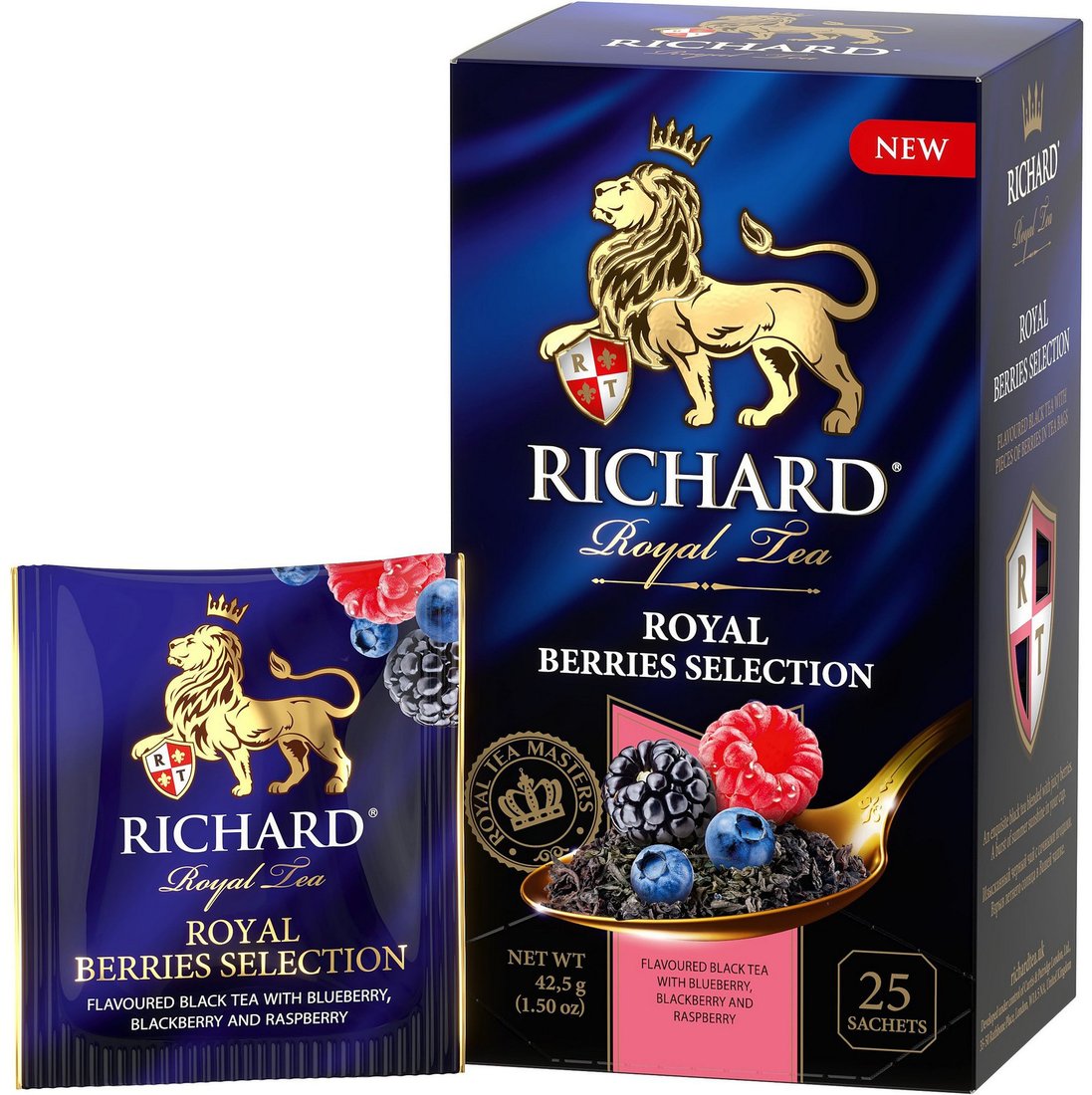 

Черный чай Richard Royal Berries Selection 25 шт