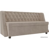 Диван Лига диванов Лофт 104545 (велюр, бежевый)