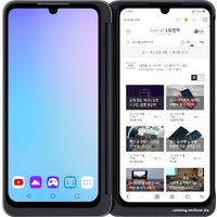 Телефон LG LG V50s ThinQ LM-V510N 8GB/256GB (черный)