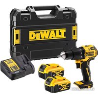 Ударная дрель-шуруповерт DeWalt DCD709P2T (с 2-мя АКБ 5 Ач, кейс)