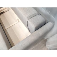 Угловой диван Nord Star Айва Краш правый (велюр, бирюзовый)