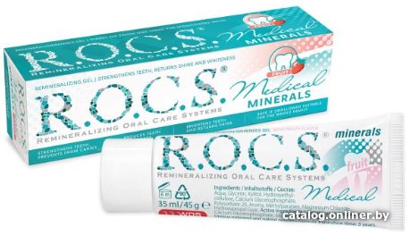 Зубной гель R.O.C.S Medical Minerals Fruit 45 г