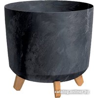 Вазон Prosperplast Gracia Tubus Beton Effect DGTL300LE-S433 (антрацит)