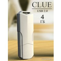 USB Flash SmartBuy Clue 4GB (белый)