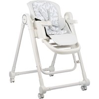 Высокий стульчик Indigo Chill (белый)