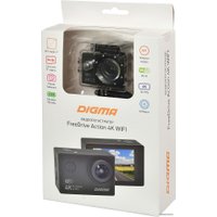 Экшен-камера Digma FreeDrive Action 4K WIFI