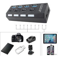 USB-хаб USBTOP USB Type-A - 4xUSB Type-A 556520