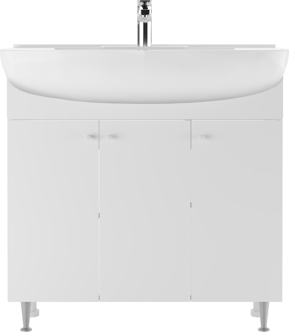 

Домино Тумба под умывальник Элеганс 85 Промо без ящика