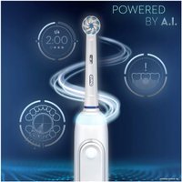 Электрическая зубная щетка Oral-B Genius X 20000N D706.515.6X (белый)