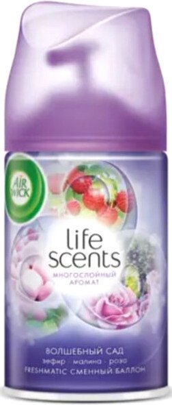 

Сменный блок для освежителя воздуха Air Wick Freshmatic 250 мл (Волшебный Сад)