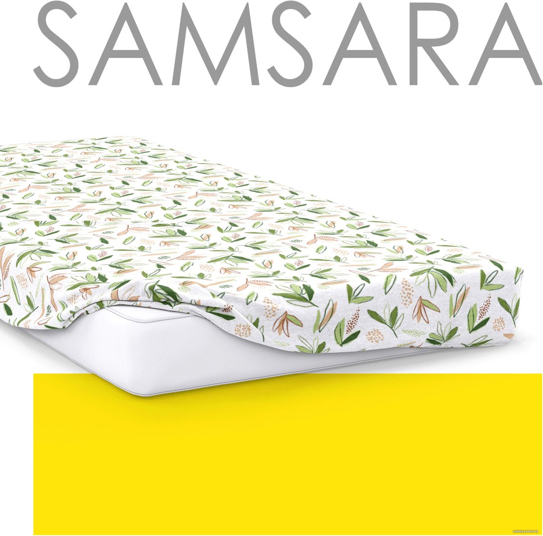 Простыня Samsara Листики 180Пр-27 180x200