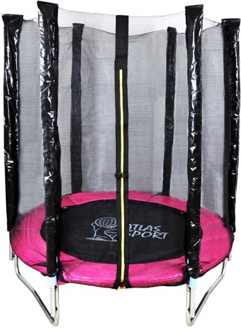 Atlas Sport 140 см - 4.5ft (на эластичных ремнях, розовый)