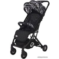 Коляска прогулочная «книга» Lorelli Myla 2021 (черный мрамор)