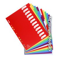 Разделитель документов Exacompta 4912E (ассорти)