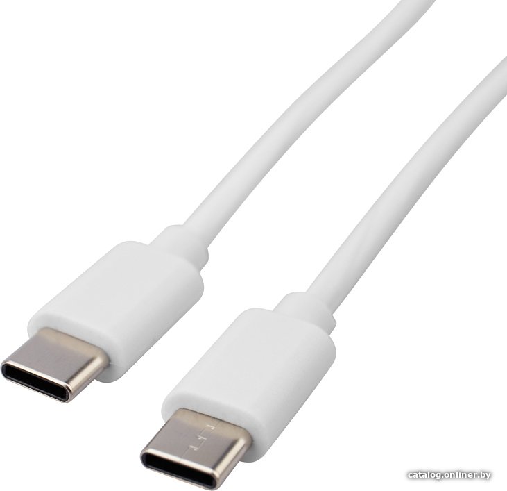 Кабель Rexant 18-1831 USB Type-C - USB Type-C (1 м, белый)