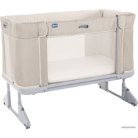 Приставная детская кроватка Chicco Next2Me Forever (sand)