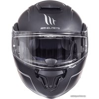 Мотошлем MT Helmets Atom SV Solid Matt (M, черный)