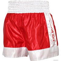 Шорты BoyBo для кикбоксинга (XL, красный)