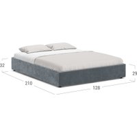 Кровать Moon Family 1260 MF011342 120x200