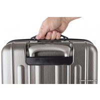 Чемодан-спиннер Hardware Profile Plus Volume 638-02 65 см (матовый металлик)