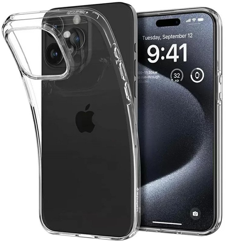 

Чехол для телефона KST UT для Apple iPhone 15 Pro (прозрачный)