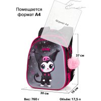Школьный рюкзак SkyName R1-085 + брелок помпон