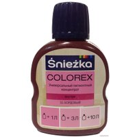 Колеровочная краска Sniezka Colorex 0.1 л (№32, бордовый)