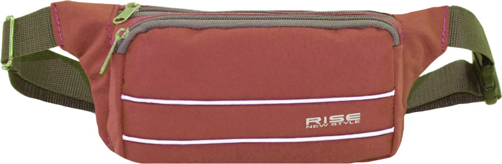 

Сумка на пояс Rise К-009 (бордовый)