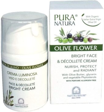  Natura House Крем для лица С эффектом сияния и оливой 50 мл