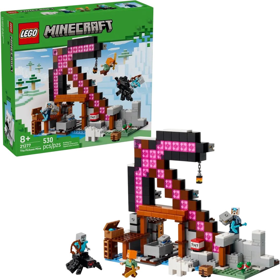 Конструктор LEGO Minecraft 21277 Шахта Кирка