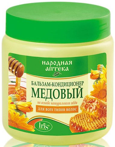 

Бальзам Iris Cosmetic Народная аптека Медовый 500 мл